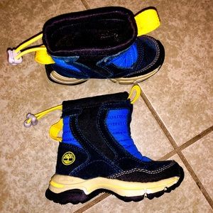 Timberland toddler boots size 5